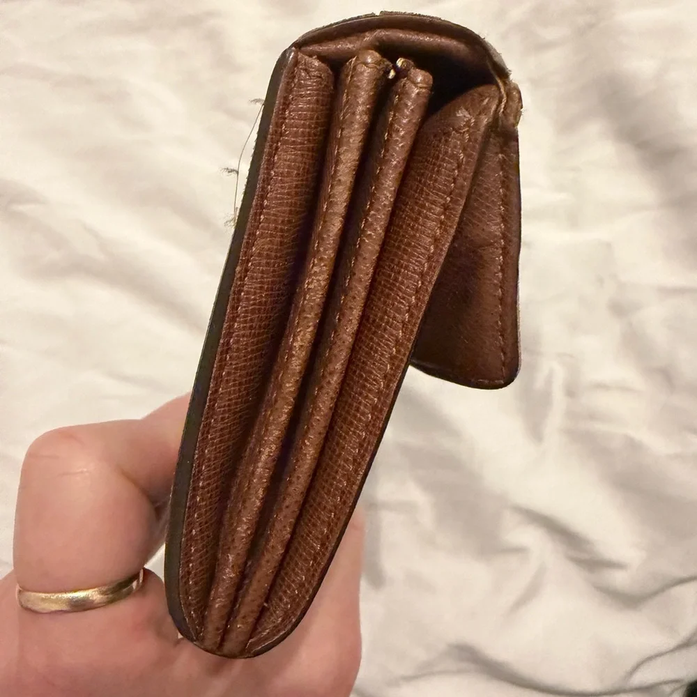 Louis Vuitton authentic vintage monogram envelope wallet clutch LV
